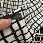The Limited  Checkered Windowpane Sweater Dress Drop Waist Stretch Knit Office Photo 5