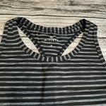 Athleta Women's Striped Racerback Athletic Tank Top Black White Gray S SM Small Photo 4