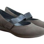 Dansko  Kendra Taupe Nubuck Leather Mary Jane Shoes Women's EUR 41 US 10.5 - 11 M Photo 0