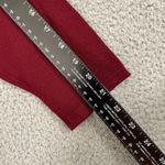 Ny Collection NWT  Cardigan Sweater Women L Burgundy Button Scoop Neck Preppy Photo 6