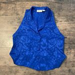Victoria's Secret 1990s Victoria’s Secret Blue Tank and Short PJ Set Photo 0
