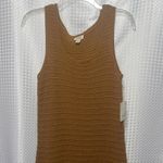 a.n.a 🤎 - NWT $64  Dress Size S Crochet Maxi Sleeveless Brown Sexy Photo 4