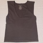 Free People NEW!  Intimately GRAY Size M/L Sleeveless Deep Scoop Neck Top Shirt Photo 0