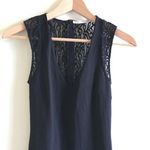 ZARA  trafaluc Black Lace V Neck Mini Dress Size‎ S Photo 1