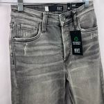 Kut From The Kloth Naomi Jeans Gray Wash High Rise Girlfriend Straight Denim 00L Photo 1