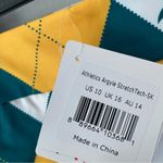 Loudmouth Oakland A’s Argyle NWTs Mini Skirt Skort size 10 MLB Golf Green Yellow Photo 5