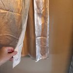 Babaton  Cream Satin Midi Skirt‎ Photo 2