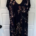 Soma floral print gown Size Large Black Photo 0