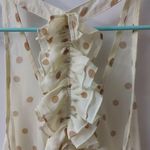fab'rik Fa’brik Polka Dot Ruffled Triangle Top Photo 4