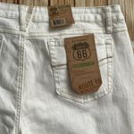 Route 66 Women Slim Fit Straight Leg White Denim Jean Size 15/16 Photo 6