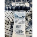 Seven 7 Women's Blue Washed Stretch/Highrise/Skinny Jeans Size 8 SKU 3775 Photo 7