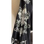 Vintage Y2K S Twelve Womens Small Black‎ Cardigan Long Sleeve Rhinestone Grunge Photo 10