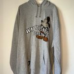 Disney  Mickey Mouse Hoodie Pullover Pockets Oversized Grey Size XXL Photo 0