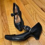 Corso Como Vintage Leather Italian Crafted Mary Jane Pointed Strap Cone Kitten heel casual Work daily school pumps stilettos Photo 0