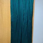 Jaclyn Green Striped Pajama Pants NWOT Photo 0