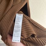 Good American  Long Sleeve Belted Bodycon Midi Dress Photo 6