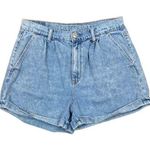 American Eagle  High Rise Mom Short Cuffed Jean Shorts Photo 0