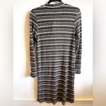 NWT Coin 1804 Long Striped Duster Cardigan Green Size M Photo 1