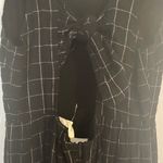 NWT Plaid jumper dress Black Photo 2