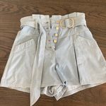 Mink Pink Belted Jean Shorts Photo 2
