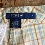 J.Crew Vintage Plaid Hi Rise Shorts Tan - Sz 6 Photo 6
