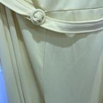 MAISON TARA One Shoulder Savannah Jumpsuit Size 16 Yellow Photo 5