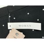 Philosophy Woman 1X Black White Polka Dot Slim Ankle Pants NWT Stretch MSRP $68 Size undefined Photo 10