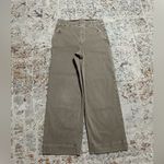 Spanx Stretch Twill Cropped Wide Leg Pants Size Medium Photo 1