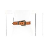 ✨Vintage Milor brown wide leather laser cut western buckle Sz M/L belt✨ Photo 2