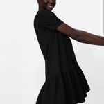 ZARA Black T-Shirt Dress Photo 1