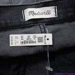 Madewell NEW 9" Mid-Rise Skinny Jeans in Black Sea, 28 Photo 14