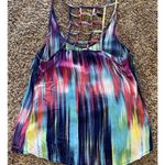 Hang Ten  Spaghetti Strap Tank ~ Tie Dye Multi Color ~ Size X-Small Photo 4