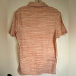 Michael Kors Michael‎ Kors Short Sleeve Collared White Red Striped Button Up Shirt Size Small Photo 8