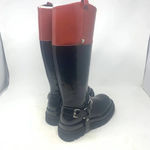 Jeffrey Campbell  Friesian Riding Boots Black Brown Size US 7.5‎ Photo 5