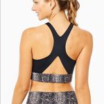 Varley  Lets Go Walker Snakeskin Racerback Sports Bra High Neck Light Support S Photo 1