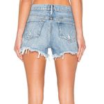 AGOLDE Parker Vintage Cut Off Short in Swapmeet Denim Jean Shorts Size 25 Frayed Photo 1