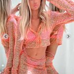 Beginning Boutique Two Piece Orange Set Photo 0