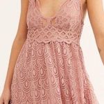Free People NWT  Women's Adella Lace Slip Dress 258 Photo 0