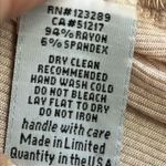 Michael Lauren  lightweight oversized ribbed thumb holes light pink shirt Photo 5