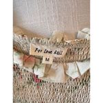 For Love Bell Puff Sleeve Smocked Floral Mini Dress Ruffles Size Medium Pink Photo 4