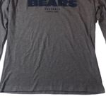 NFL Women's Gray Graphic Monsters of the Midway Chicago Bears Long Sleeve Top Photo 2