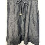 Guess  Jeans Women's Size Large Dark Denim Sleeveless A-Line Summer Dress Pockets Photo 2