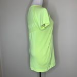 Zella  Neon Yellow Microfiber Top Sz Large Photo 3