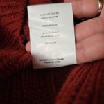 Taylor & Sage  deep red scoopneck tunic sweater size large Photo 7