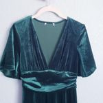 Baltic Born Emerald Berenice Velvet Maxi Dress Photo 3