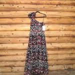 Mac Duggal  20331 EMBELLISHED RUFFLED ONE SHOULDER A LINE GOWN Black 12 Photo 5