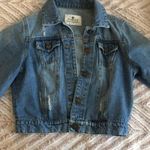 Papaya distressed jean jacket Photo 0