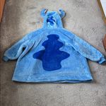 Disney  Lilo & Stitch Blue Sherpa Lined Lilo Hoodie SIZE OS Photo 3