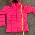 Columbia  Women Fuchsia Puffer Jacket with Faux Fur Hood Size S Photo 3