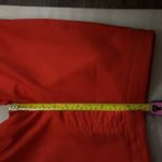 ZARA  Woman Red Trouser Pants S Corporate Siren Dopamine Tomato Girl Rainbowcore Photo 4